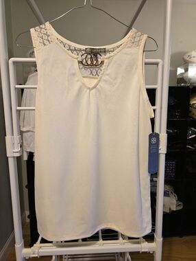 Womens Sleeveless Top Blouse